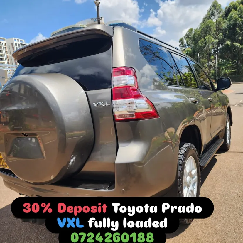 TOYOTA Land Cruiser PRADO J150 SERIES VXL😲 QUICK SALE. Cars from 150K, 30% Deposit lipa pole pole. Hire purchase installments HP. UpTo 70% financing/finance NO CRB STATUS CHECK Trade in OK