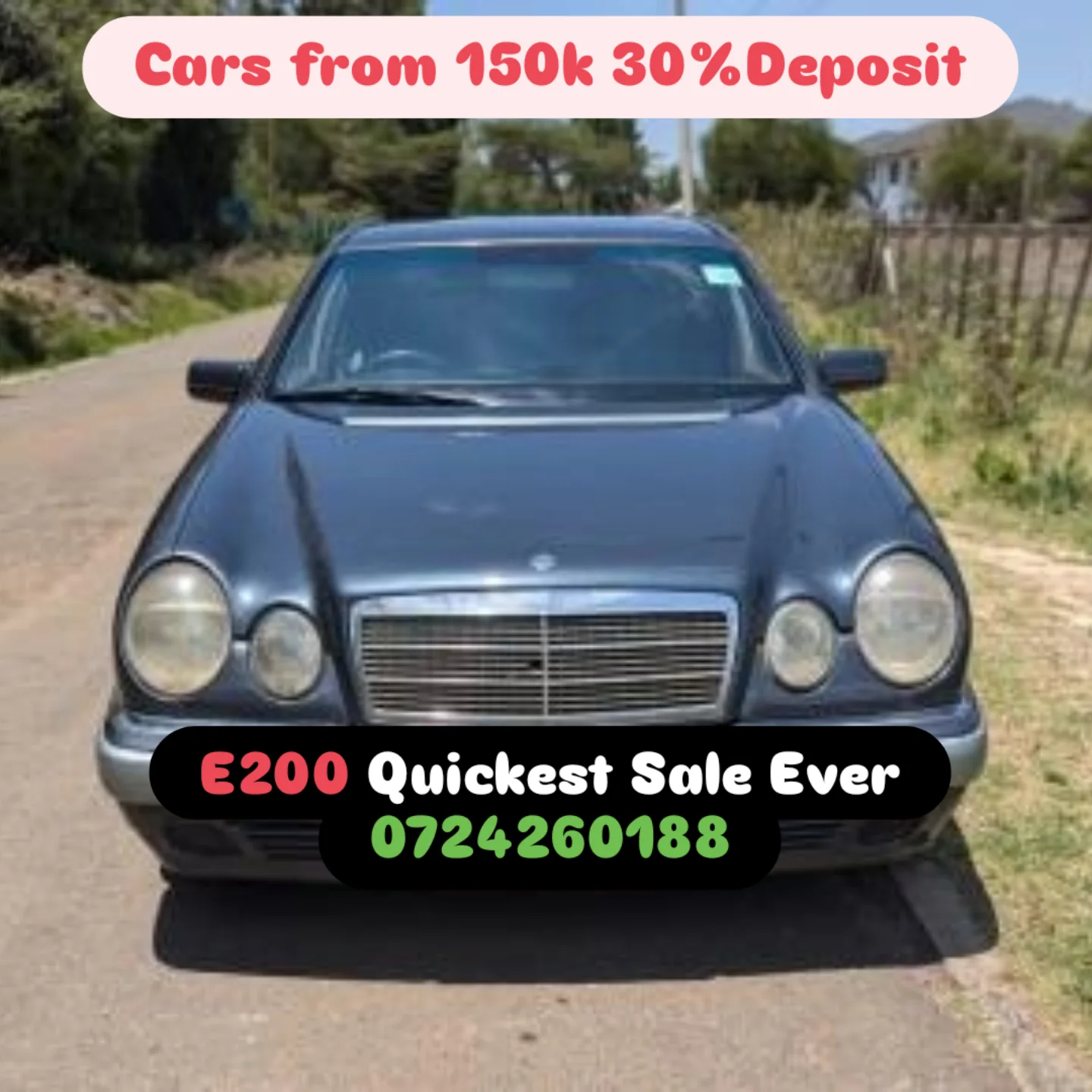 Mercedes Benz E200 QUICK SALE. Cars from 150K, 30% Deposit lipa pole pole. Hire purchase installments HP. UpTo 70% financing/finance NO CRB STATUS CHECK Trade in OK