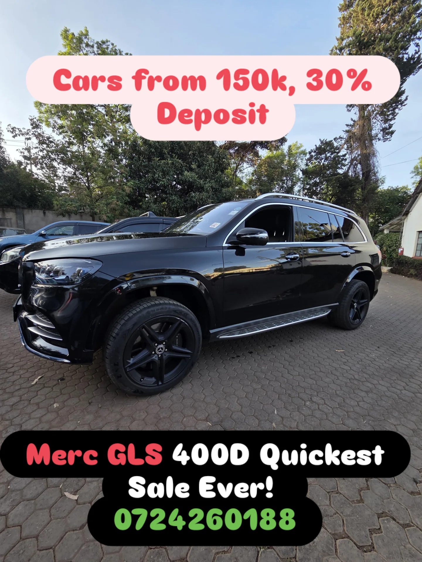 Quickest Sale Ever! Mercedes Benz GLS AMG 4MATIC New ARRIVAL New shape 😲 Cars from 150K, 30% Deposit lipa pole pole. Hire purchase installments HP. UpTo 70% financing/finance NO CRB STATUS CHECK Trade in OK 400D 2020 2021