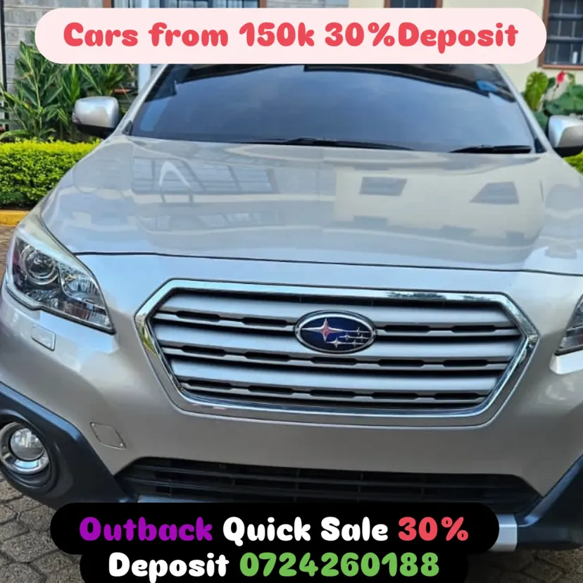 Subaru Outback 😲 QUICK SALE. Cars from 150K, 30% Deposit lipa pole pole. Hire purchase installments HP. UpTo 70% financing/finance NO CRB STATUS CHECK Trade in OK