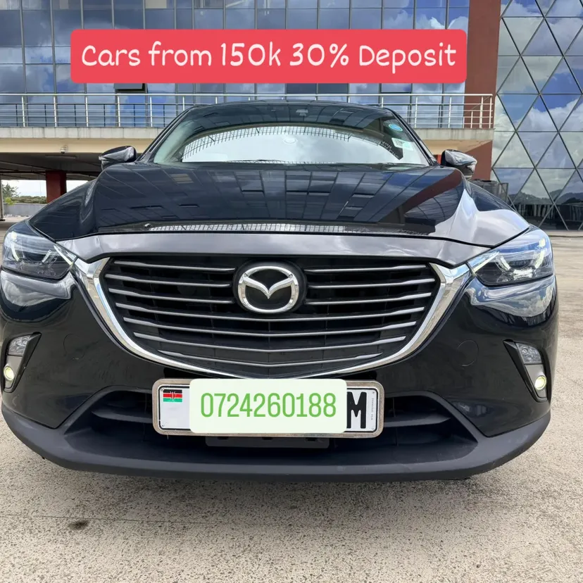 Mazda CX3  New Shape 😲 QUICK SALE. Cars from 150K, 30% Deposit lipa pole pole. Hire purchase installments HP. UpTo 70% financing/finance NO CRB STATUS CHECK Trade in OK