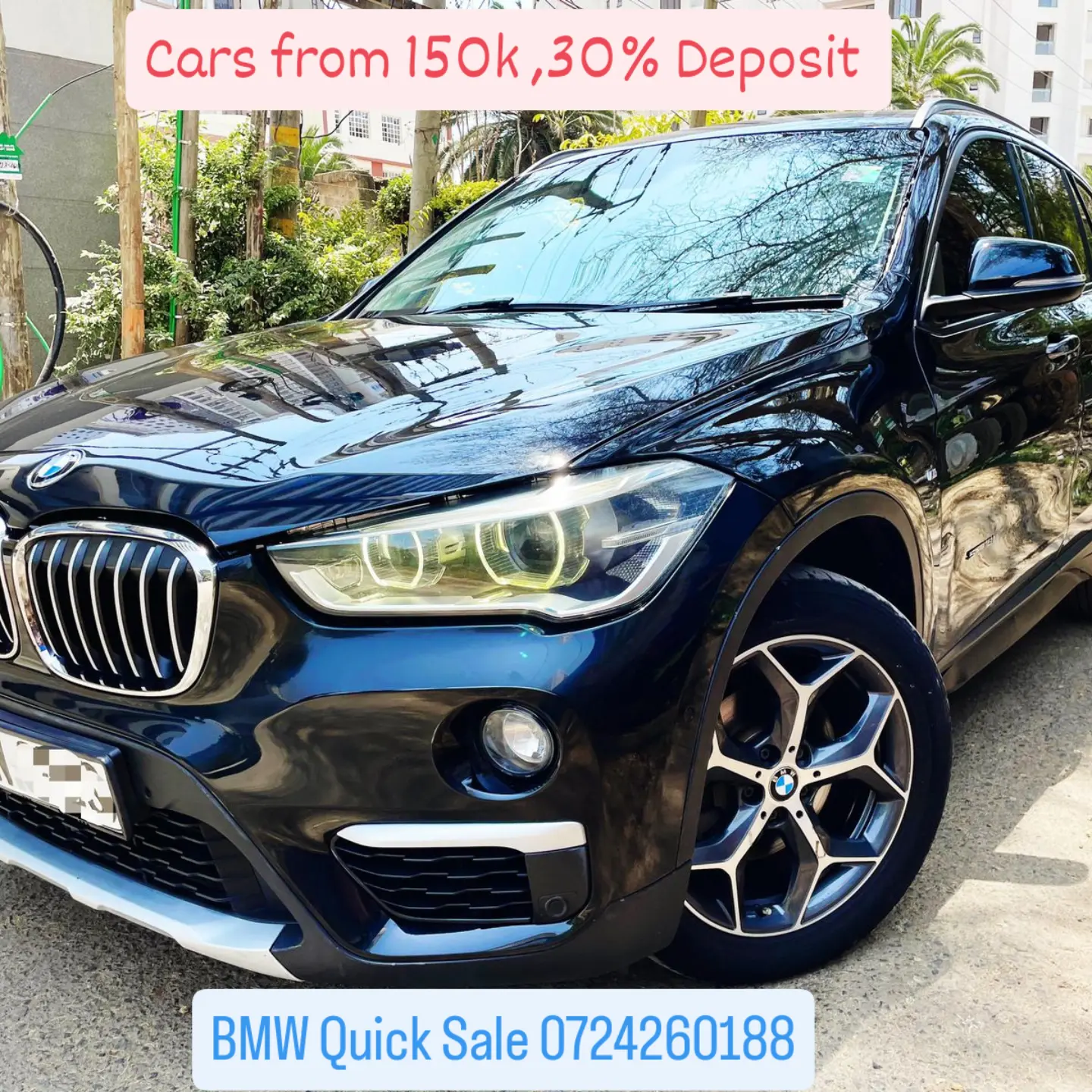BMW X1 New Shape 😲 QUICK SALE. Cars from 150K, 30% Deposit lipa pole pole. Hire purchase installments HP. UpTo 70% financing/finance NO CRB STATUS CHECK Trade in OK