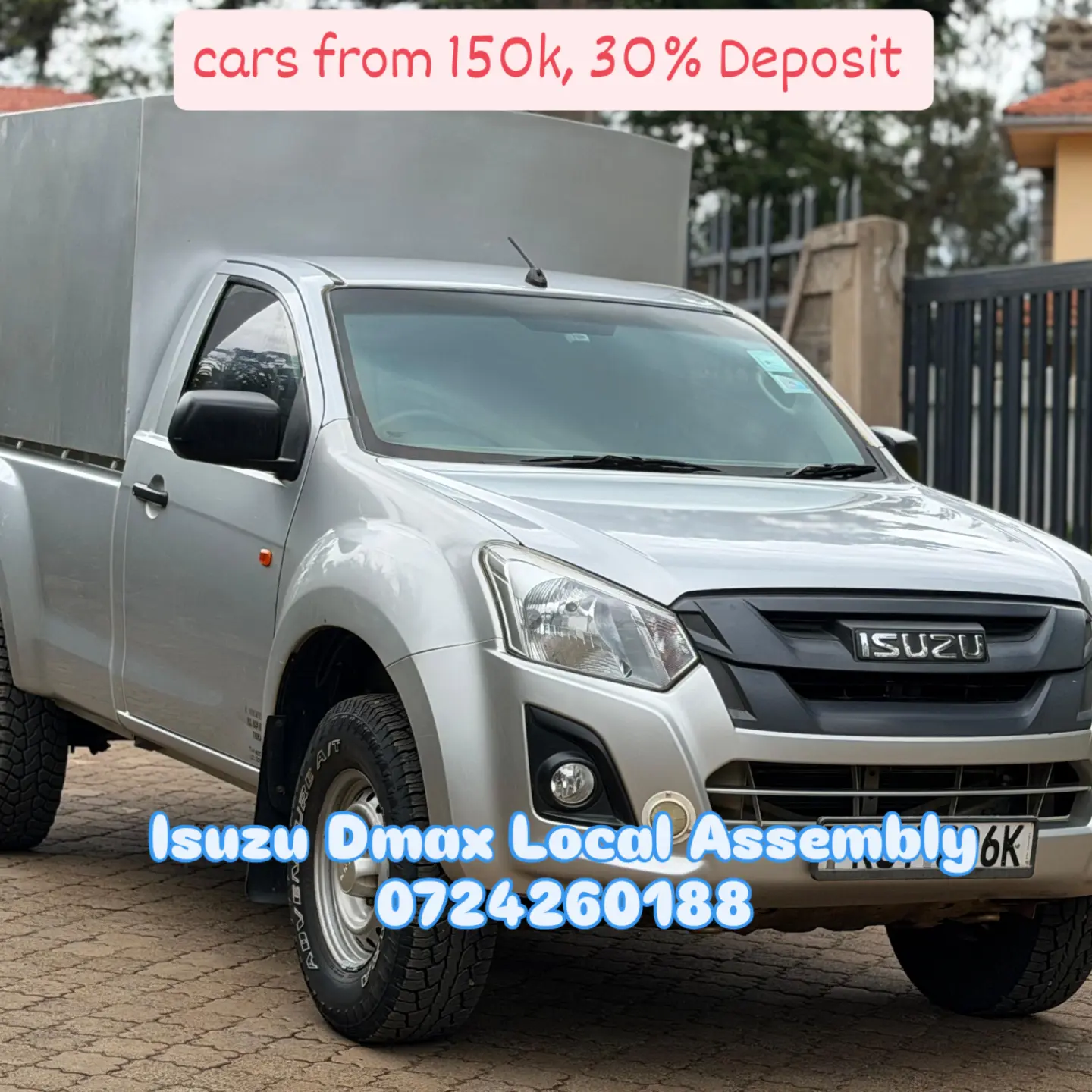 Isuzu D-Max Single Cab 😲 😳 QUICK SALE. Cars from 150K, 30% Deposit lipa pole pole. Hire purchase installments HP Car IMPORT 0% DEPOSIT. UpTo 70% financing/finance NO CRB STATUS CHECK Trade in OK