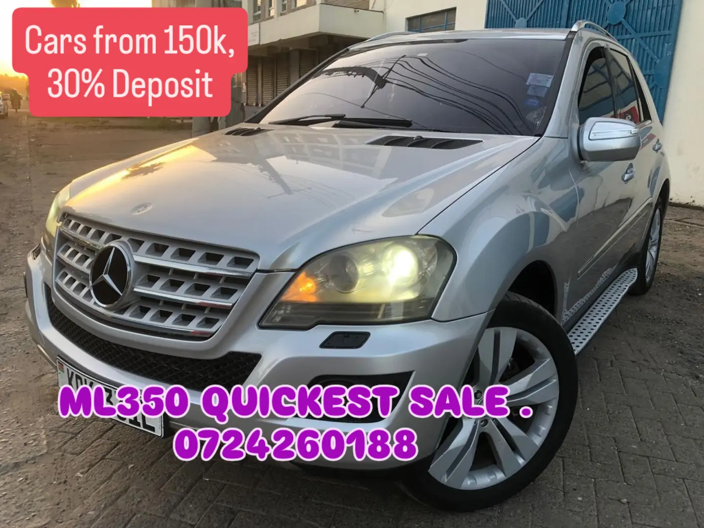 Mercedes Benz ML 350 fully Loaded Lady Owner 😲 💪 Fully Loaded QUICK SALE. Cars from 150K, 30% Deposit lipa pole pole. Hire purchase installments HP Car IMPORT 0% DEPOSIT. UpTo 70% financing/finance NO CRB STATUS CHECK Trade in OK