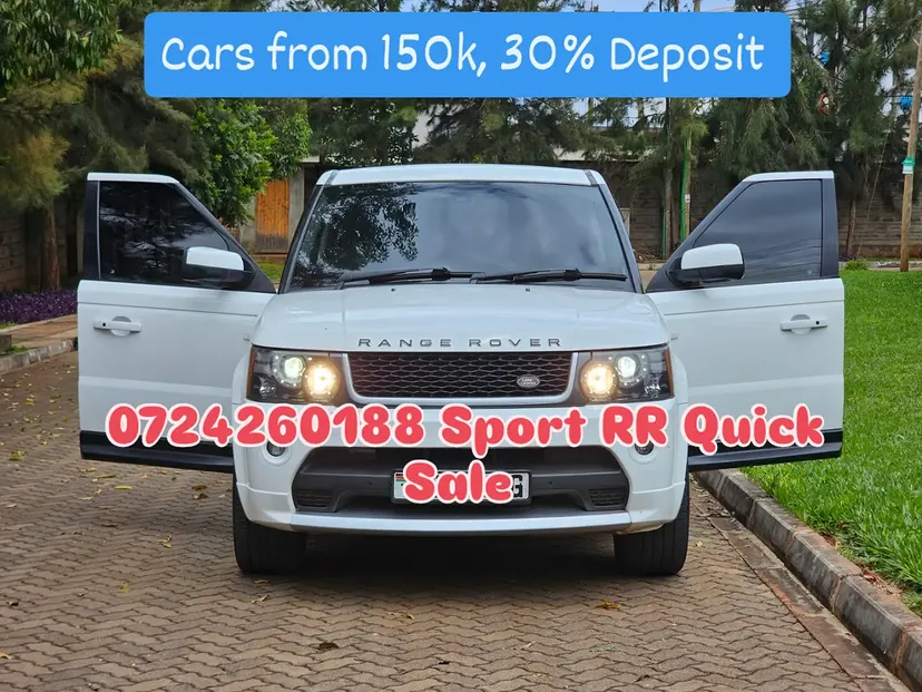 Cars For Sale in Kenya Car/motor vehicle-Land Rover Range Rover Fully Loaded 2010 2.3M negotiable 😲 💪 Fully Loaded QUICK SALE. Cars from 150K, 30% Deposit lipa pole pole. Hire purchase installments HP Car IMPORT 0% DEPOSIT. UpTo 70% financing/finance NO CRB STATUS CHECK Trade in OK 5