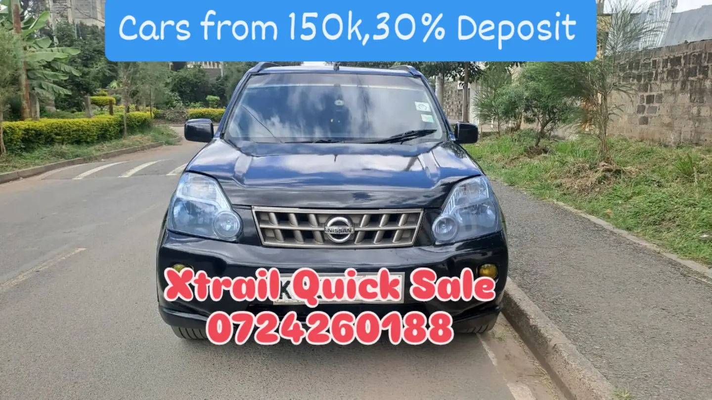 Nissan Xtrail T31 Quickest Ever!😲 QUICK SALE. Cars from 150K, 30% Deposit lipa pole pole. Hire purchase installments HP. UpTo 70% financing/finance NO CRB STATUS CHECK Trade in OK