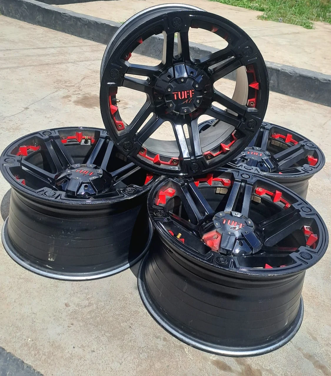 Quick Sale  Original Sport Alloy Rims 🔥🔥 can fit any vehicle model. Off-road too…0724260188