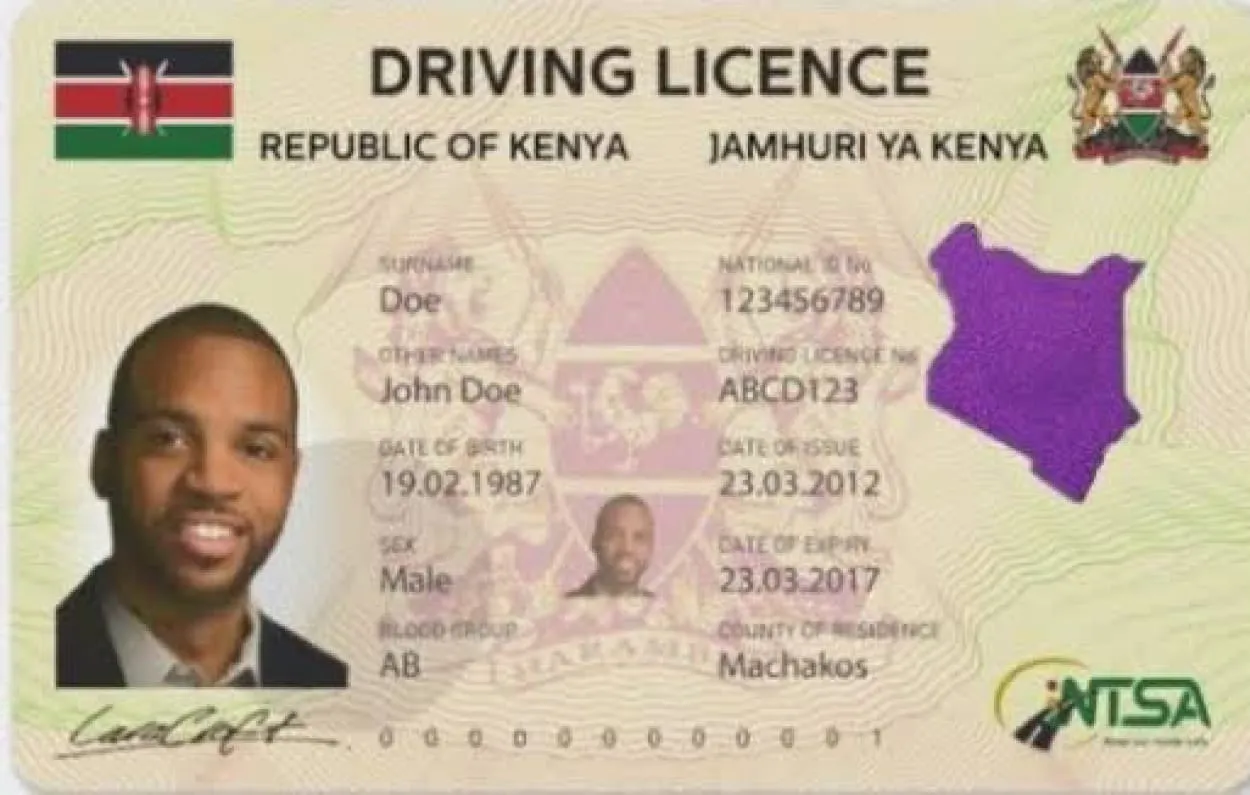 -NTSA Offers Kenyans a Chance to Quickly Apply for Smart Driving Licenses