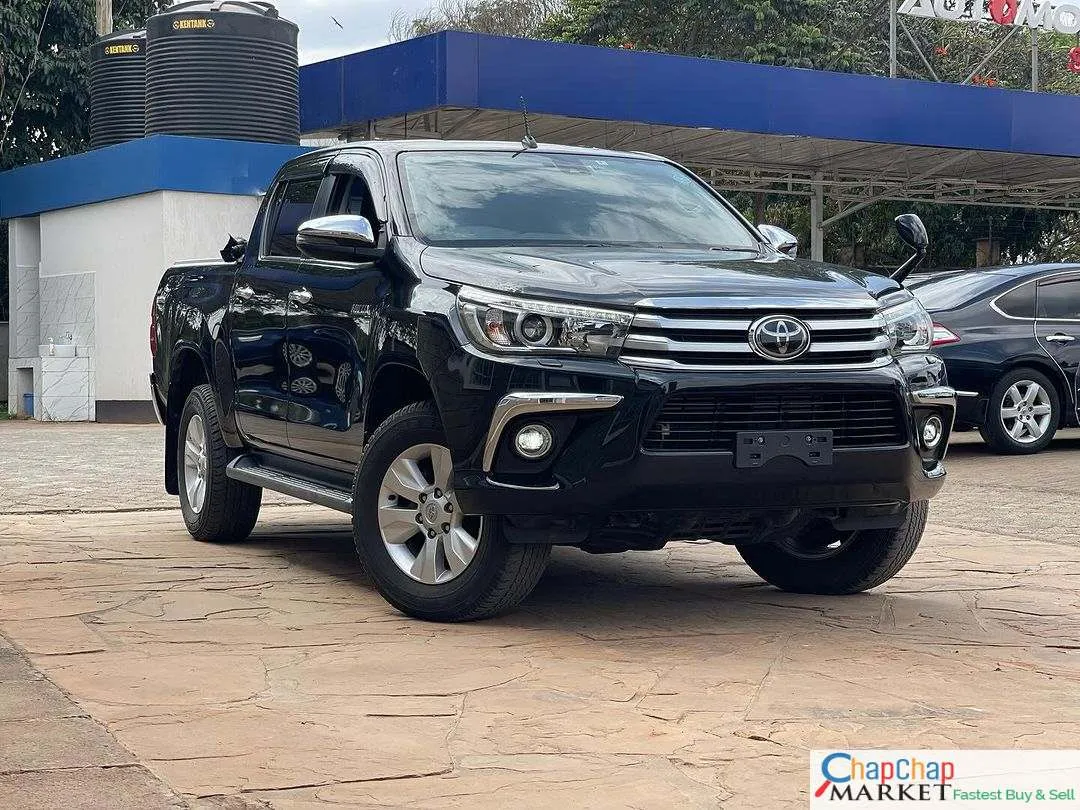 Cars Cars For Sale-Toyota Hilux Kenya Automatic Double cab You Paul 40% Deposit trade in OK Toyota Hilux for sale in kenya hire purchase installments EXCLUSIVE 8
